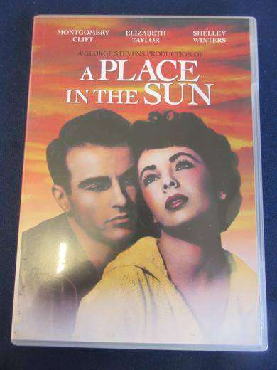 A PLACE IN THE SUN DVD Elizabeth Taylor [BBOX 11] REGION 2