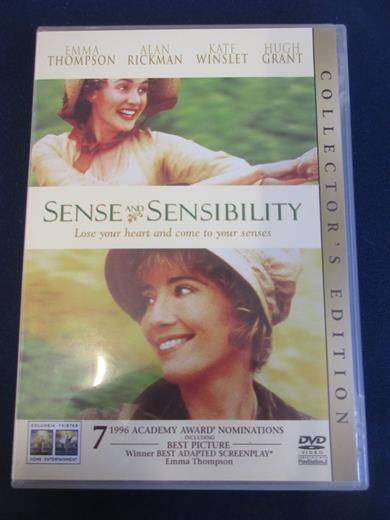 SENSE AND SENSIBILITY Collector's Edition DVD Emma Thompson Hugh Grant  [BBOX 11] REGION 2