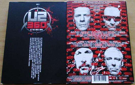 U2 360 AT THE ROSE BOWL DVD