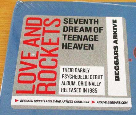 LOVE AND ROCKETS Seventh Dream Of Teenage Heaven LP VINYL Record