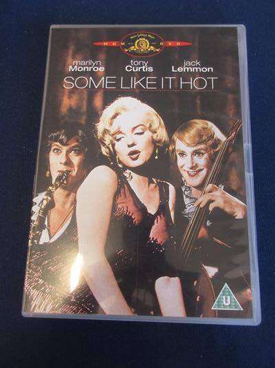 SOME LIKE IT HOT DVD Marilyn Monroe [BBOX 10] Region 2