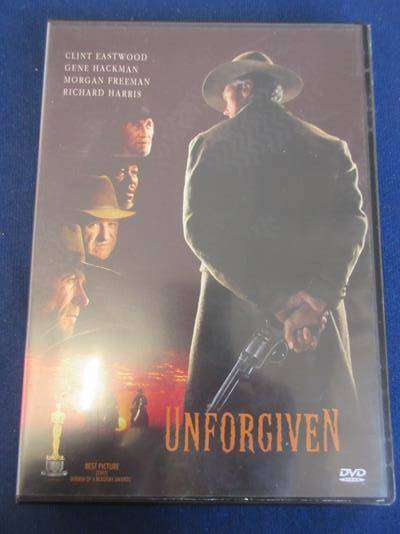 THE UNFORGIVEN DVD Clint Eastwood [BBOX 9] Region 2