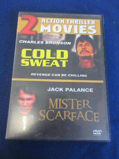 COLD SWEAT + MISTER SCARFACE DVD Charles BRONSON [BBOX 9] Region 2