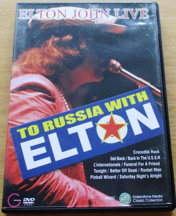 ELTON JOHN To Russia with Elton DVD