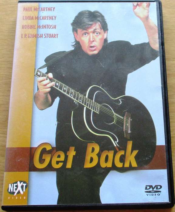 PAUL McCARTNEY Get Back DVD