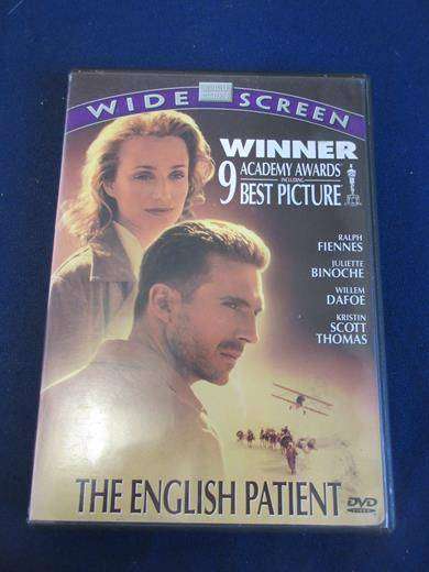 THE ENGLISH PATIENT DVD Willem Dafoe [BBOX 9] Region 2