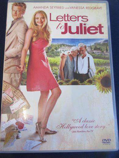 LETTERS TO JULIET DVD  [BBOX 9] Region 2