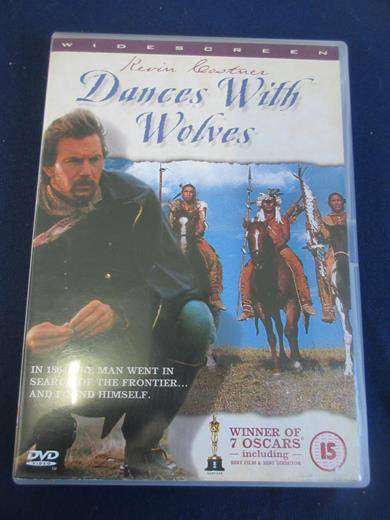 DANCES WITH WOLVES DVD [BBOX 8] Region 2