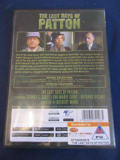 THE LAST DAYS OF PATTON DVD [BBOX 8] Region 2