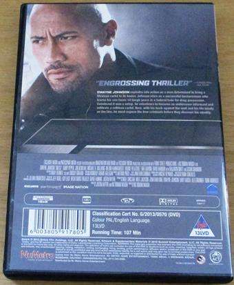 SNITCH DVD Dwayne Johnson [BBOX 2]