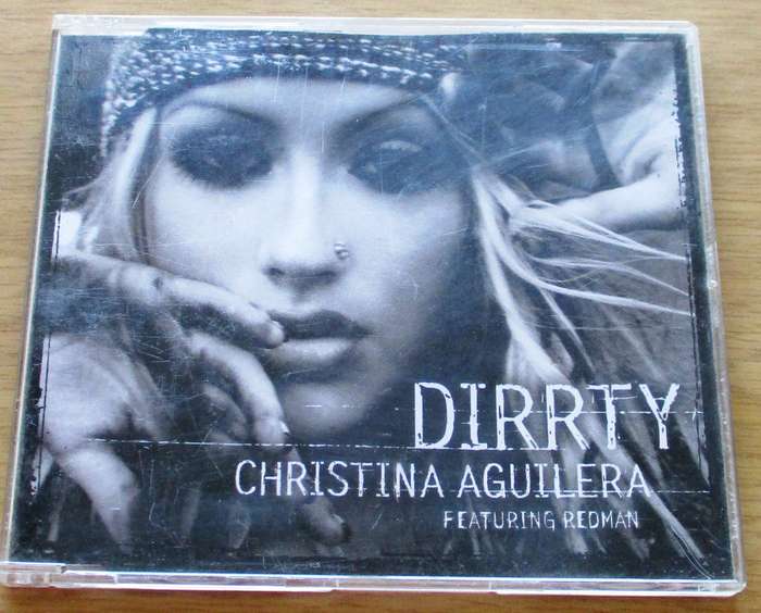CHRISTINA AGUILERA Dirrty CD Maxi Single South African release [CD Single Shelf]