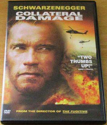 COLLATERAL DAMAGE Schwarzenegger DVD  [BBOX 8]