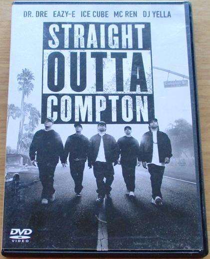 STRAIGHT OUTTA COMPTON Dr. Dre Ice Cube Eazy-E DVD [BBOX 3] Region 2