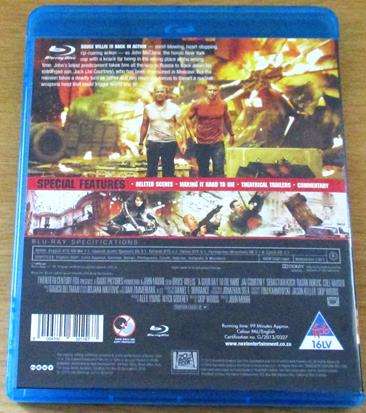 DIE HARD A Good Day to Die Hard BLU RAY Bruce Willis [BLU RAY SHELF]