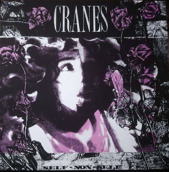 CRANES Self-Non-Self BLACK and WHITE MARBLED LP VINYL Record
