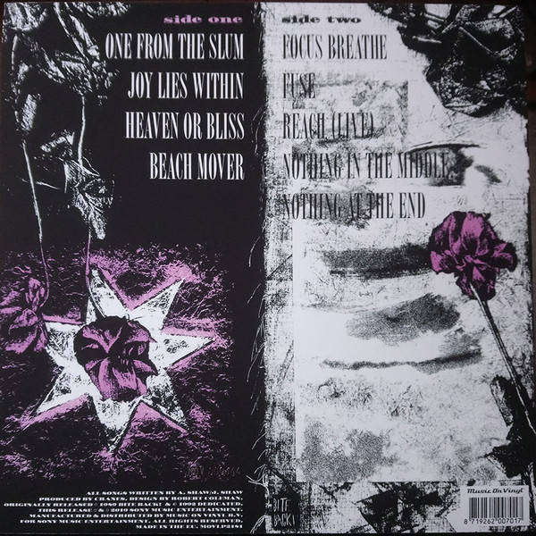 CRANES Self-Non-Self BLACK and WHITE MARBLED LP VINYL Record