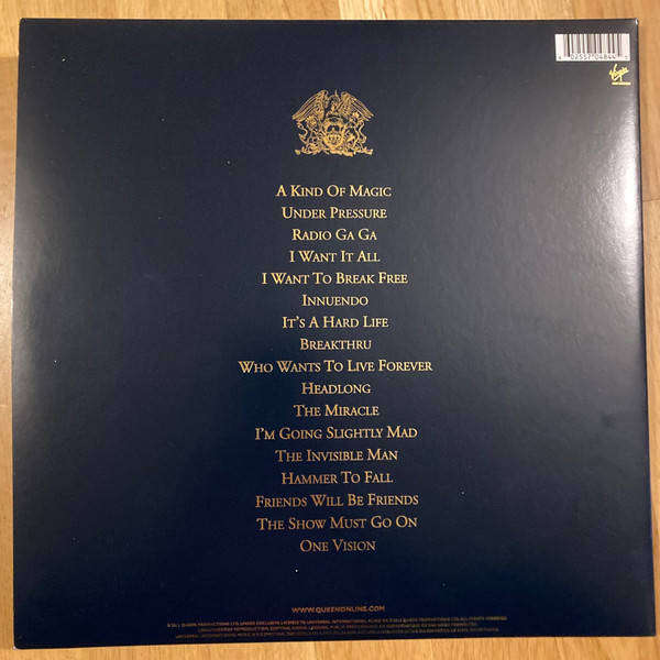 QUEEN Greatest Hits II 2xLP VINYL Record