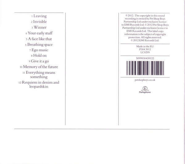PET SHOP BOYS Elysium CD