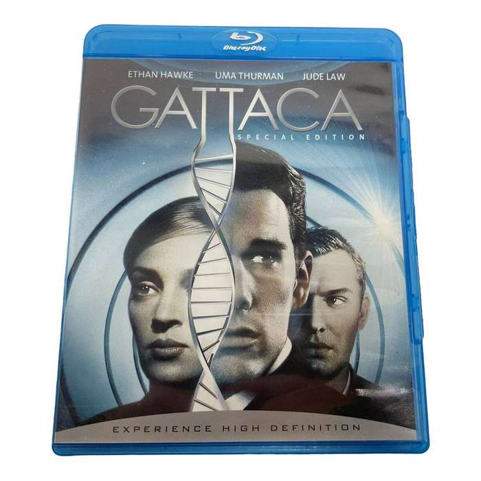 GATTACA BLU RAY Ethan Hawke Uma Thurman Jude Law