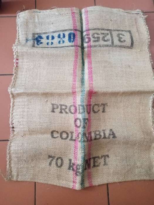 Vintage Authentic  Burlap Coffee bag