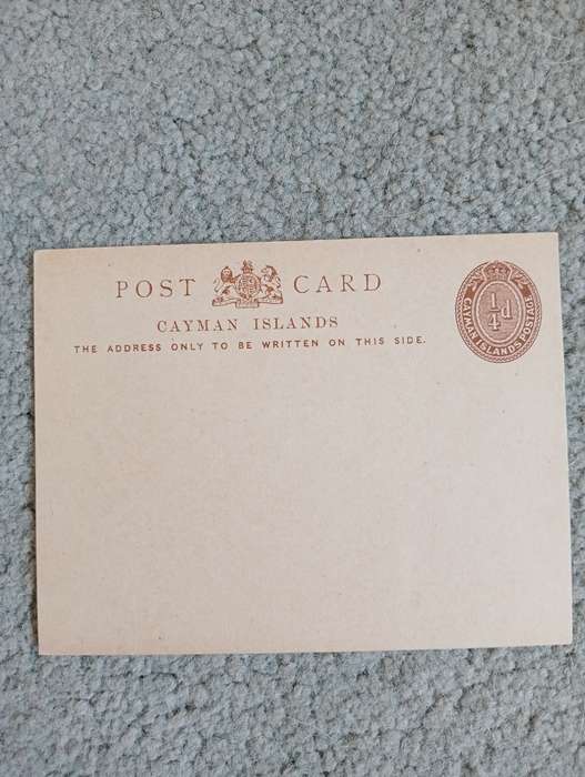 VERY FINE EARLY QV UNUSED CARDS CAYMAN ISL-BERMUDA ETC -SEE BELOW