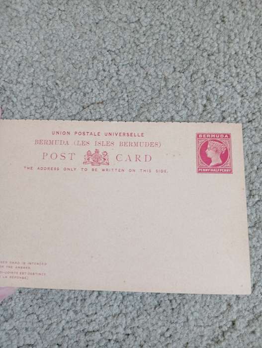 VERY FINE EARLY QV UNUSED CARDS CAYMAN ISL-BERMUDA ETC -SEE BELOW