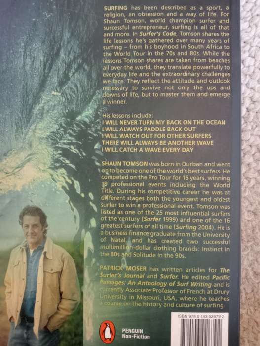 SIGNED BOOKS ON AUCTION TODAY  READ BELOW  " LEGEND SURFUR SHAUN TOMSOM-SIGNED "
