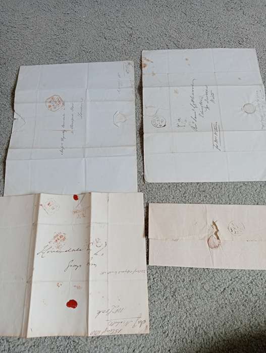 PRE-POST 1832 DOCUMENTS SEE DETAILS BELOW-NICE STRIKES !!!!