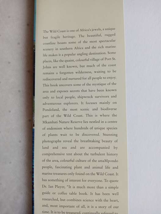 SIGNED BOOKS ON AUCTION TODAY-SOME VERY SCARCE " SUPERB COFFEE TABLE BOOK WILD COAST     "