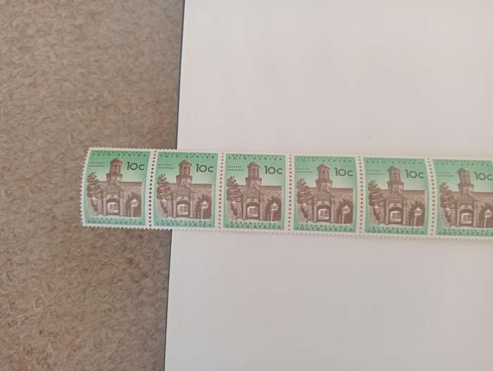 RSA-VERY SCARCE COLLECTION OF COILS STRIPS OF 22-SEE ALL BELOW-TWO NEED CAREFUL SEPARATING