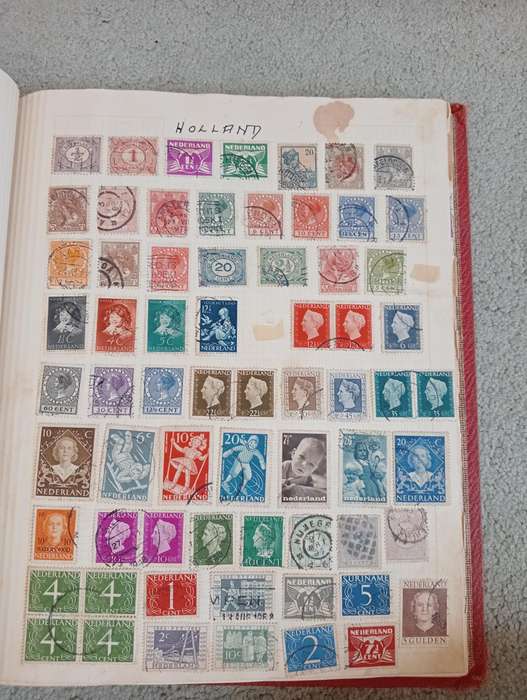 VALUABLE WORLD COLLECTION-ALL 1860-1950`S MANY PAGES NOT NEARLY ALL SHOWN!!!