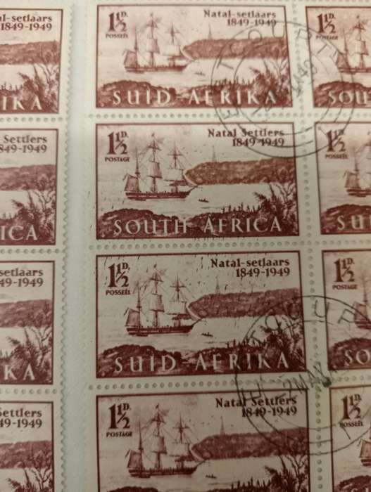 UNION MANY BLOCKS PANES AND MORE STUNNING PRINTERS INK ERROR AS SEEN BELOW-SHEET NO`S ARROWS ETC