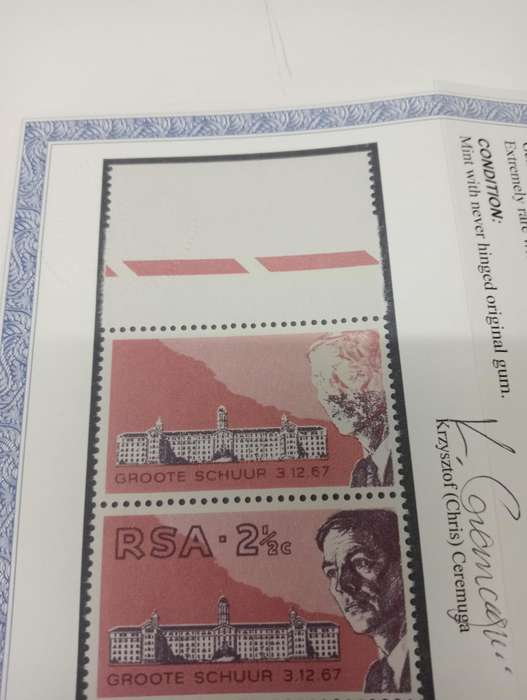 RSA Error Barnard "Missing Purple and Black" with Certificate