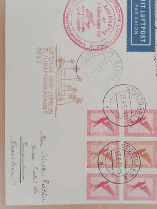SCARCE " ZEPPELIN" cards and covers -SEE THE OTHER IN THIS AUCTION TODAY !!!!