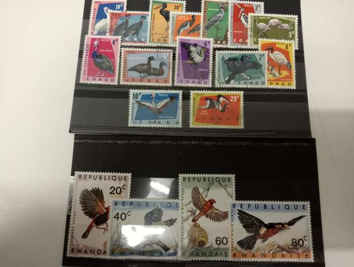 SOME SCARCE LISTINGS TODAY-must see all lots bargains Birds set etc