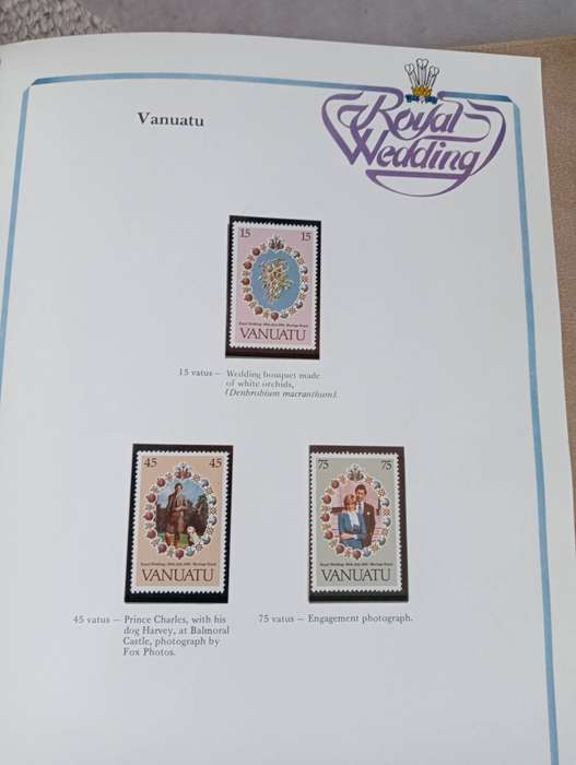 LADY DI ALBUM WITH QUITE A FEW mini sheets and sets-see below + many pages with mounts