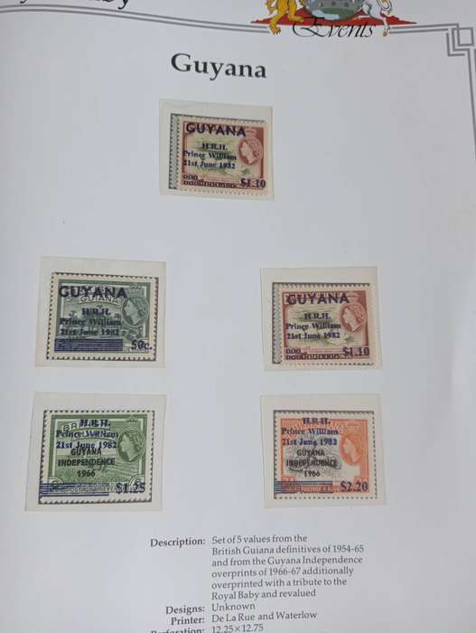 2  LADY DI ALBUMS WITH QUITE A FEW mini sheets and sets-see below SCARCE GOLD IMPERF etc