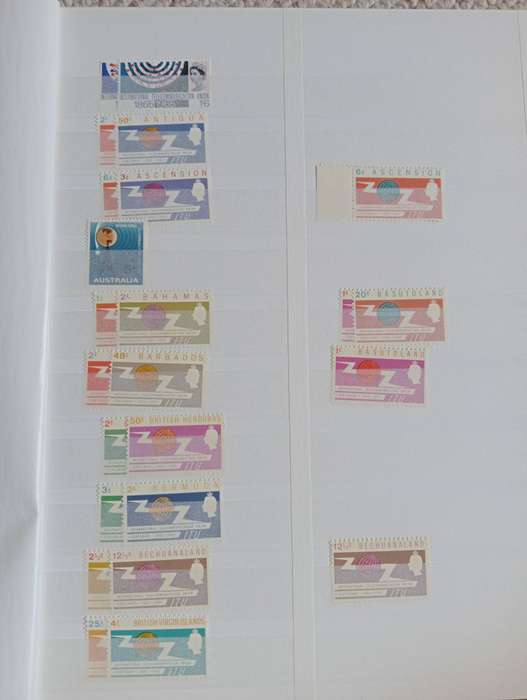 LOVELY CLEAN STOCK BOOK WITH " ITU " OMNIBUS stunning and scarce