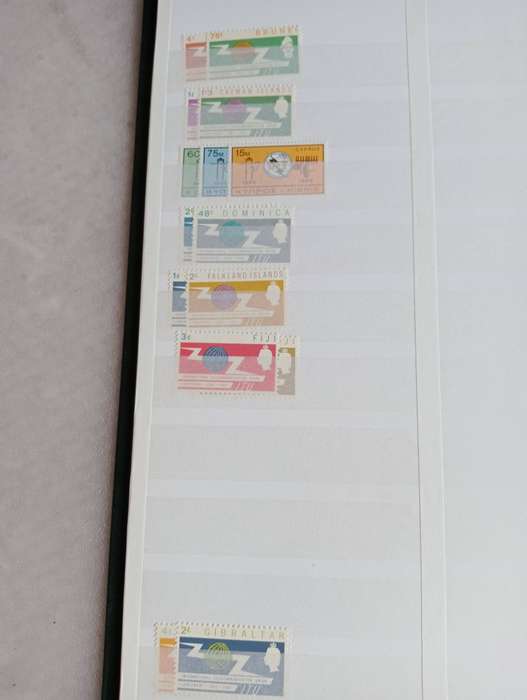 LOVELY CLEAN STOCK BOOK WITH " ITU " OMNIBUS stunning and scarce