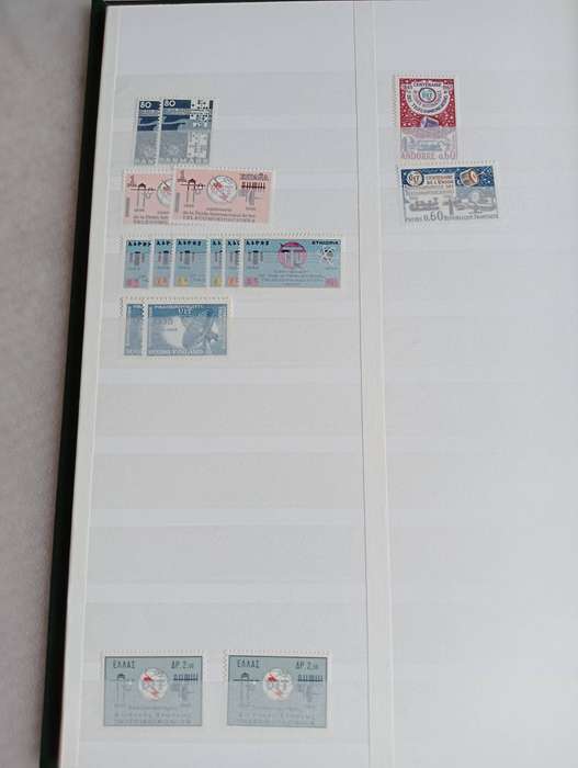 LOVELY CLEAN STOCK BOOK WITH " ITU " OMNIBUS stunning and scarce