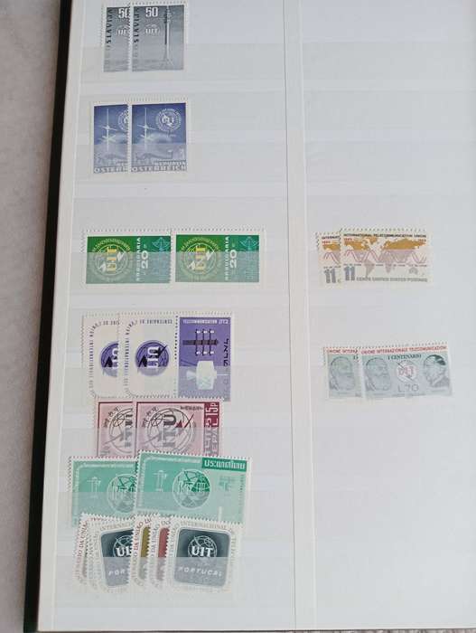 LOVELY CLEAN STOCK BOOK WITH " ITU " OMNIBUS stunning and scarce