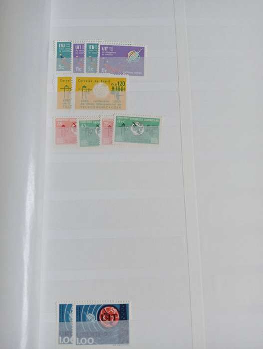 LOVELY CLEAN STOCK BOOK WITH " ITU " OMNIBUS stunning and scarce