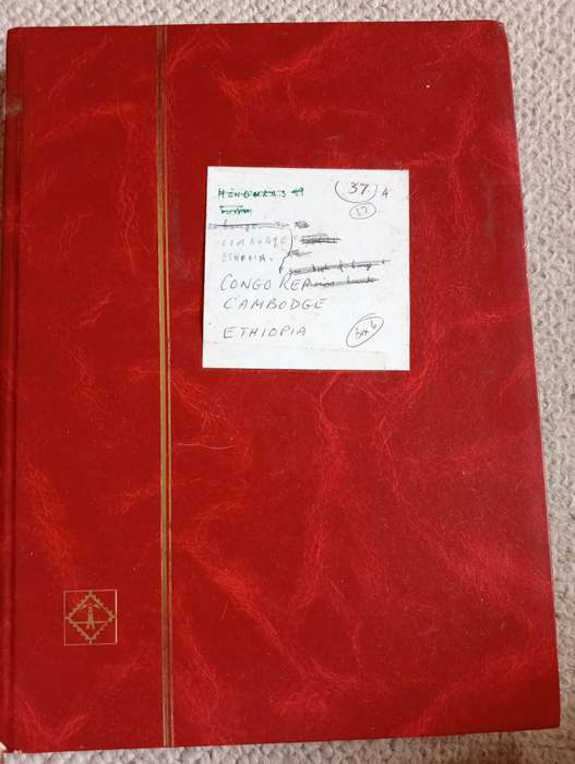 MIXED AFRICA in stock book and Ethiopia [ early] on pages-must be a find !! MIXED COND.