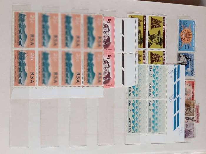 STOCK BOOK WITH MANY RSA blocks and useful UNION and PROVINCIALS see below-condt.issues