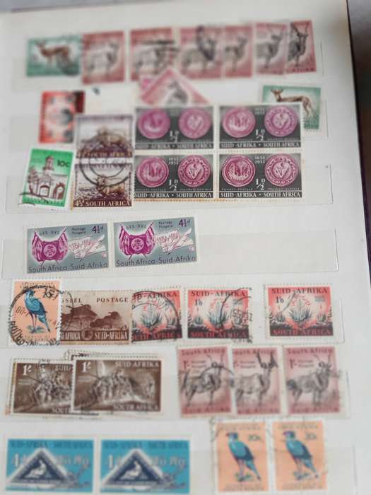 STOCK BOOK WITH MANY RSA blocks and useful UNION and PROVINCIALS see below-condt.issues