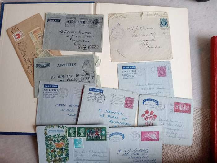 STOCK BOOK with a mix-some useful mint/used.SCARCE GERMAN LABEL'S included !!!