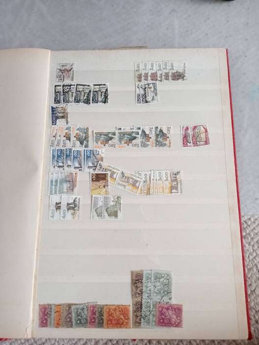 DAMAGED STOCK BOOK FULL OF ALL SORTS-see below