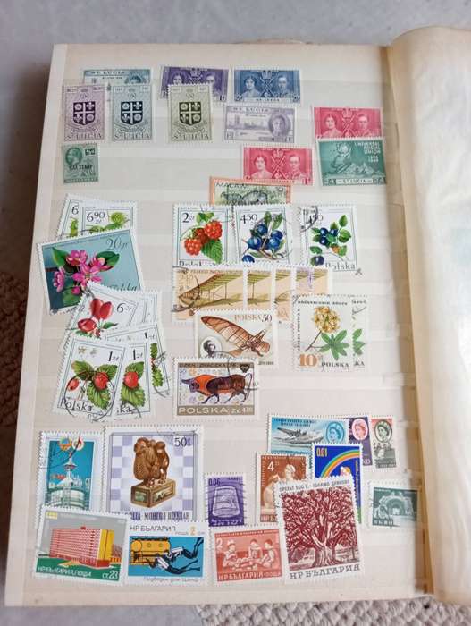 DAMAGED STOCK BOOK FULL OF ALL SORTS-see below