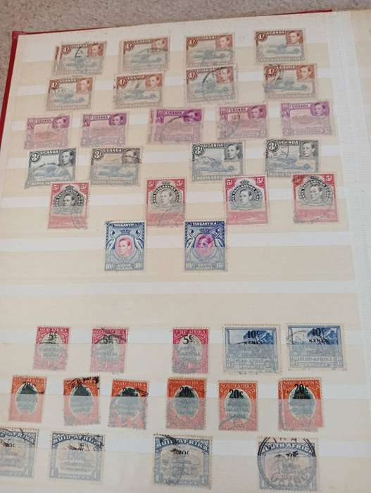 KUT-SCARCE COLLECTION in stock book QEII Pound,many high values etc MUST SEE BELOW