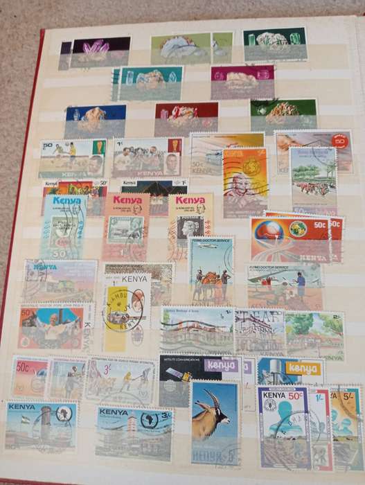 KUT-SCARCE COLLECTION in stock book QEII Pound,many high values etc MUST SEE BELOW